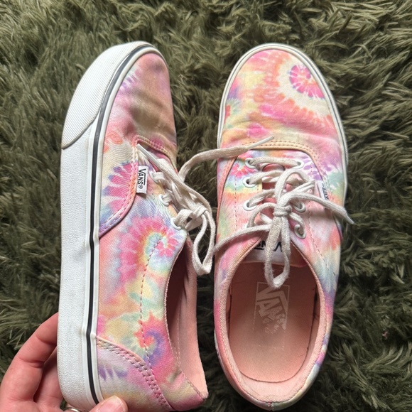 Tie Dye VANS Sneakers Women's size 9 - Picture 2 of 8